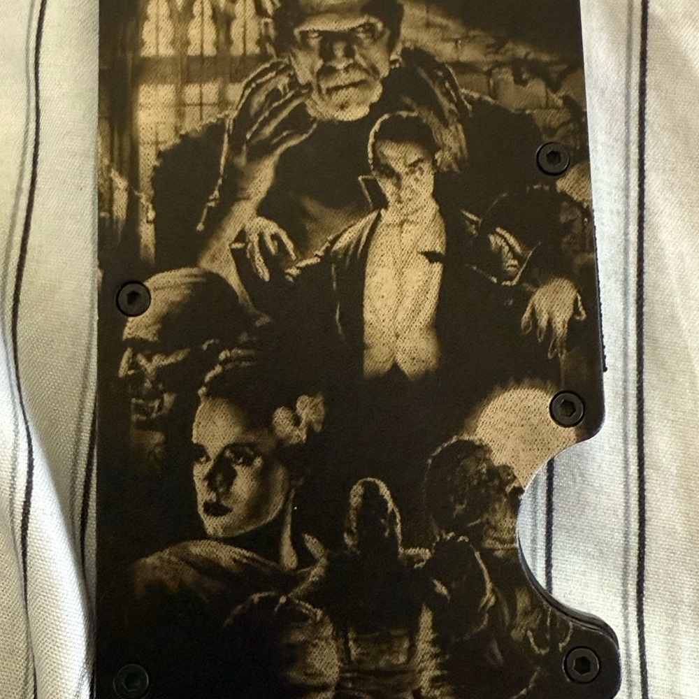 Classic Horror Movie card holder